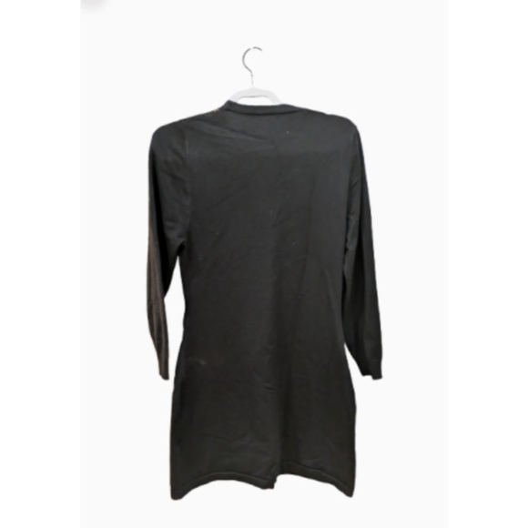 Elegant Black Warm Dress - Picture 5 of 7